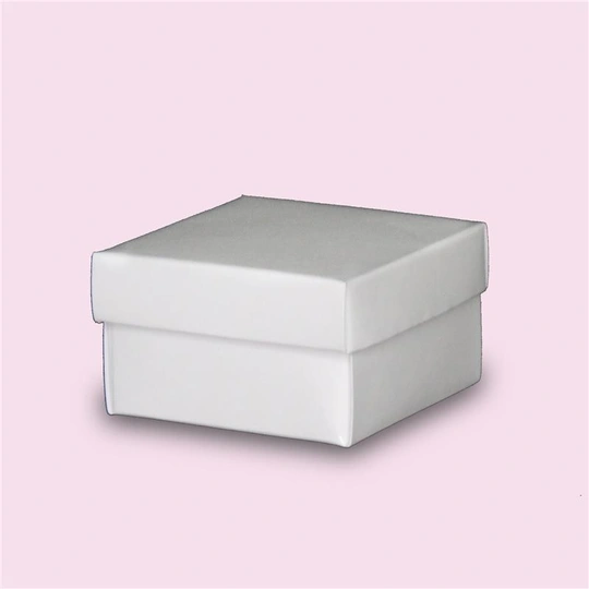 BOX FOR JEWELRY RING 05X05CM WITH 10 UNITS WHITE