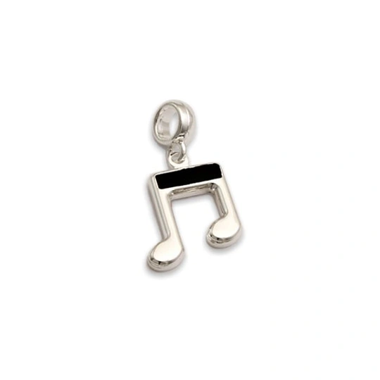 SILVER BRYLOQUE MUSICAL NOTE