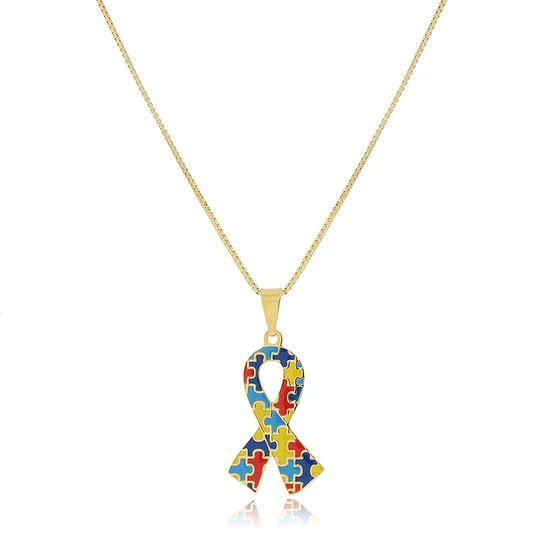 Personalized necklace autism