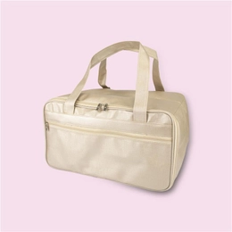 Master bag without trays Corino linen champagne