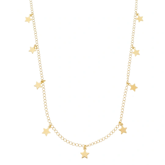 Star necklace veneer