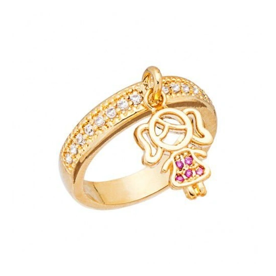 Ring with Girl or Personalized Boy