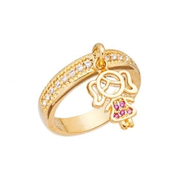 Ring with Girl or Personalized Boy