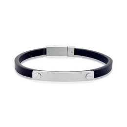 CURINO BRACELET AND SMOOTH STEEL PLATE
