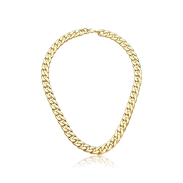 GROUMET SMOOTH MESH CHAIN ​​GOLD PLATED